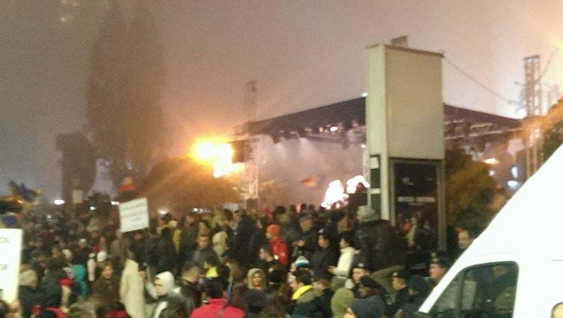 Protest in Bucuresti, Foto: Hotnews