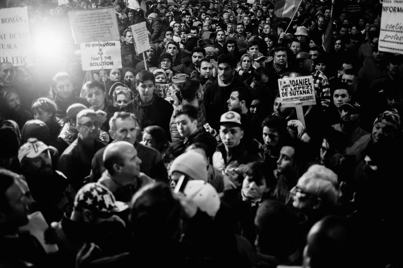 Protest #Colectiv, ziua a patra, Foto: Bogdan Dinca / corespondent HotNews.ro