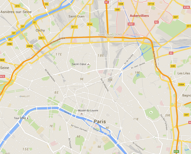 Aubervilliers, Franta, Foto: Google Maps