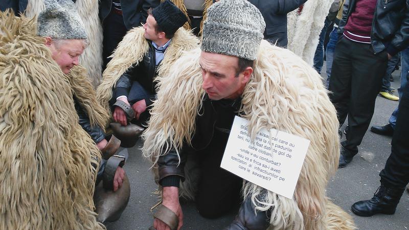 Protest al ciobanilor, Foto: Hotnews