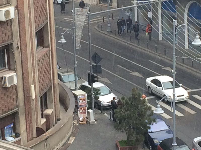 Prima zapada a iernii in Bucuresti, Foto: Hotnews