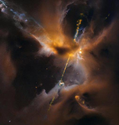 Lightsaber cosmic in Calea Lactee, Foto: NASA/ESA