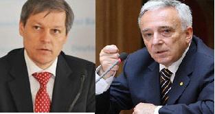Dacian Ciolos si Mugur Isarescu, Foto: Hotnews