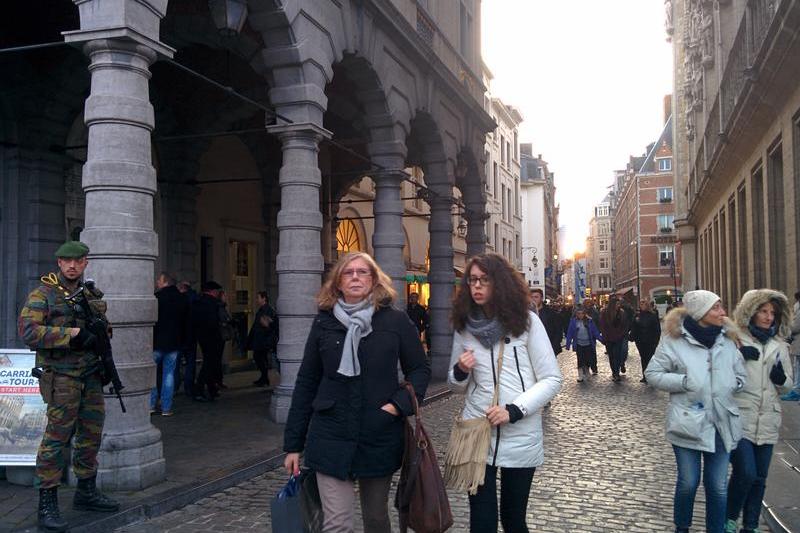 Militar in Bruxelles, Foto: Hotnews