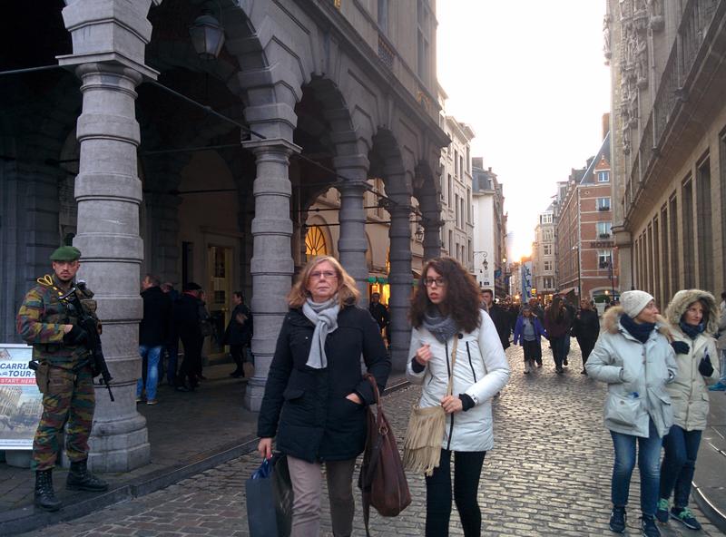 Militar in Bruxelles, Foto: Hotnews