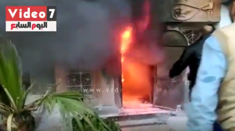 Atac cu cocktail Molotov in Cairo, Foto: Captura YouTube