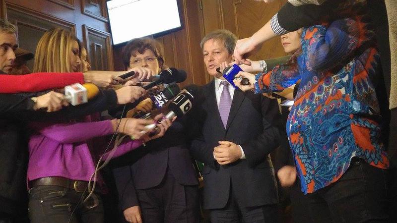 Dacian Ciolos, in Parlament, Foto: Hotnews