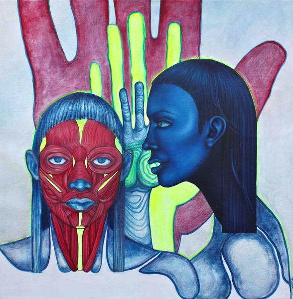 Lucrare a artistei, Foto: Arhiva personala