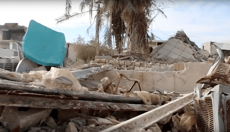 Ramadi a fost eliberat, dar este in ruine, Foto: Captura YouTube