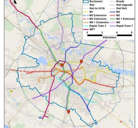 Harta transport public PMUD, Foto: Hotnews