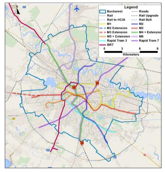 Harta transport public PMUD, Foto: Hotnews