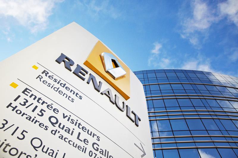 Intrarea in sediul Renault, Foto: Renault