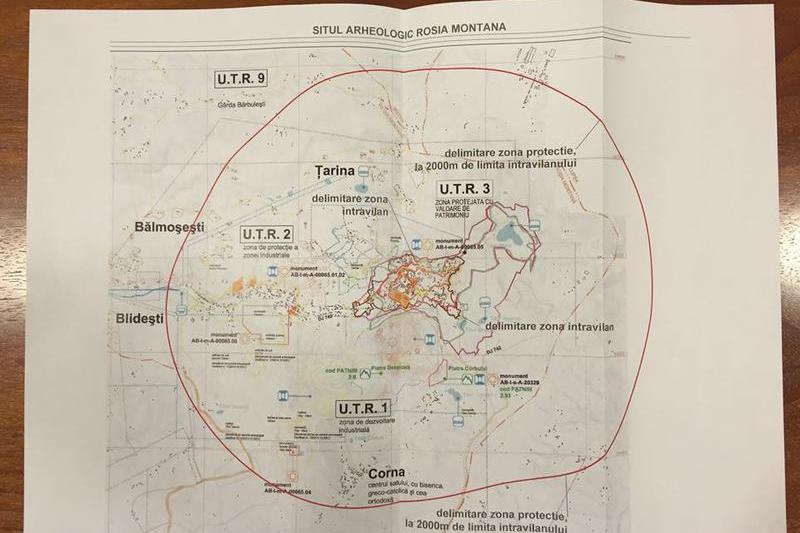 Situl arheologic Rosia Montana, Foto: Facebook - Vlad Alexandrescu