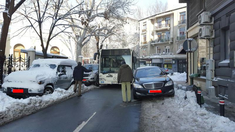 Strada Episcopiei blocata, Foto: Hotnews