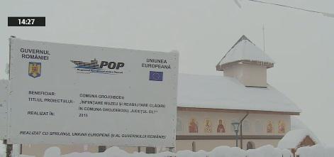 Muzeul din Grojdibodu, Foto: Captura Digi 24