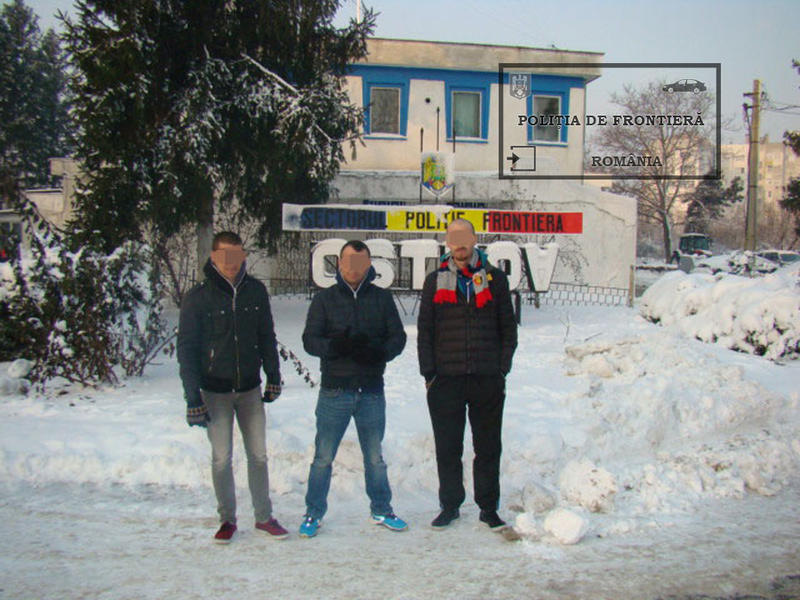 Trei albanezi au incercat sa intre ilegal in Romania, Foto: Politia de Frontiera