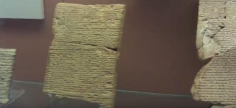 Tablite babiloniene din colectia British Museum, Foto: Captura Youtube.com