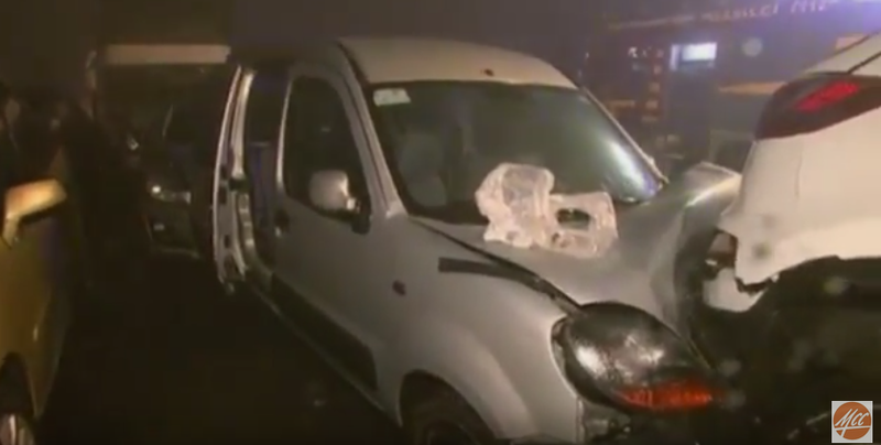 Accident in lant in Slovenia, Foto: Captura YouTube