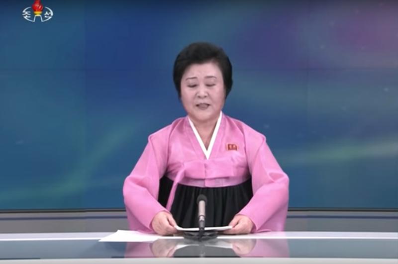 Cea mai faimoasa crainica din Coreea de Nord, Ri Chun-hee, Foto: Captura YouTube