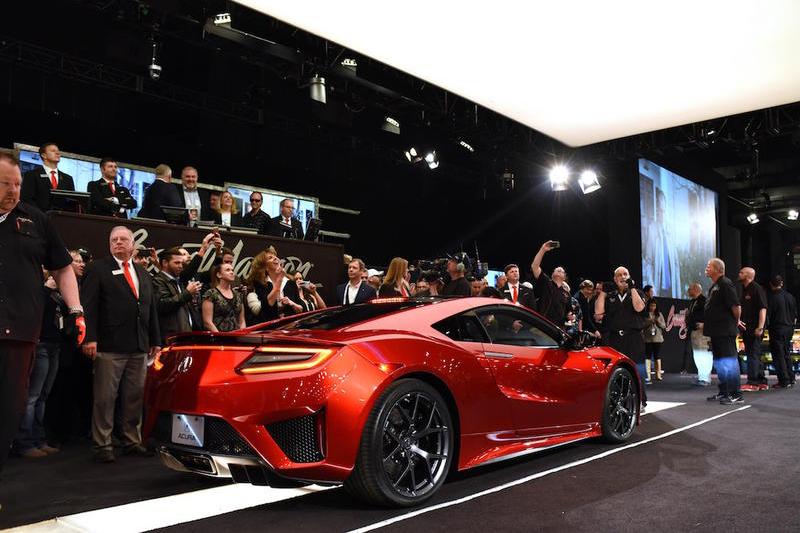 Acura NSX la licitatie, Foto: Honda