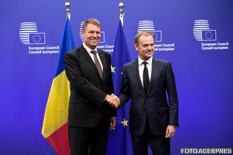 Klaus Iohannis si Donald Tusk, Foto: AGERPRES
