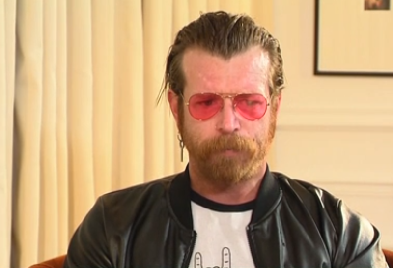 Jesse Hughes, liderul Eagles of Death Metal, Foto: Captura YouTube