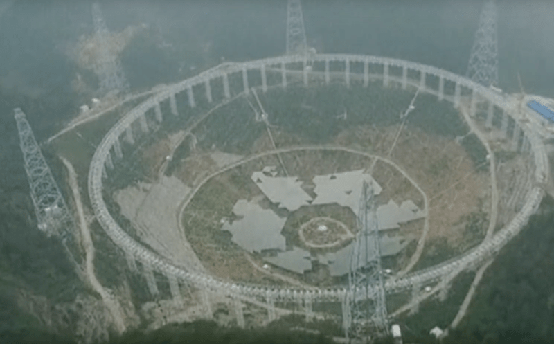 Fast va fi cel mai mare radiotelescop din lume, Foto: Captura YouTube