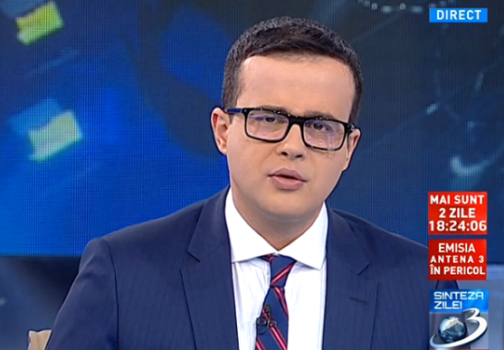 Mihai Gadea, Foto: Captura Antena 3