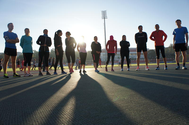 Alergare pe stadion, Foto: Alerg.ro