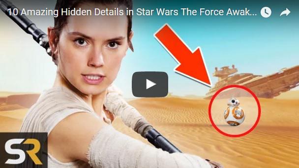 Ce detalii ti-au scapat cand ai vazut Star Wars - The Force Awakens, Foto: Captura YouTube