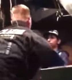 Politia germana, acuzata de tratament brutal fata de refugiati, Foto: Captura YouTube