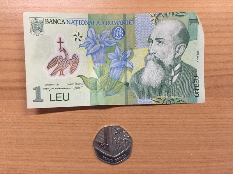 Moneda de 20 de pence valoreaza azi cam cat un leu, Foto: Hotnews