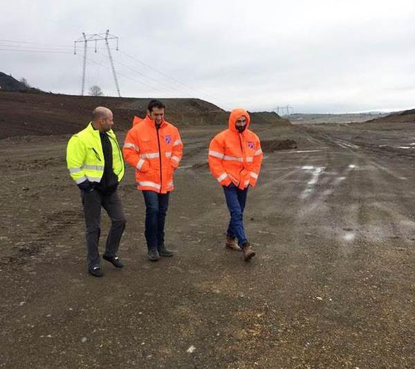 Catalin Homor, in vizita pe un santier de autostrada, Foto: CNADNR