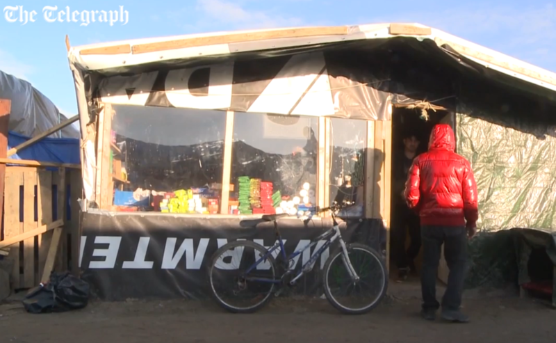 Jungla din Calais, Foto: The Telegraph