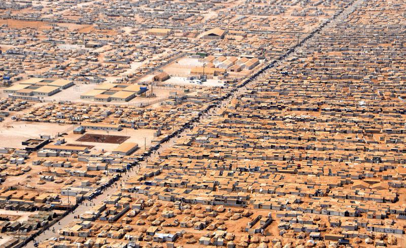 Tabara Zaatari, Iordania, Foto: UNHCR.org