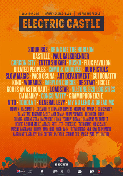 Afis Electric Castle 2016, Foto: Electric Castle