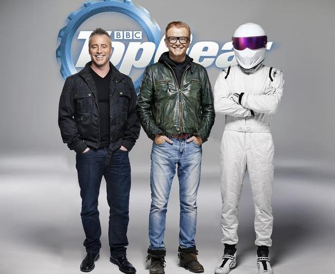 Matt LeBlanc, Chris Evans, si The Stig, Foto: BBC Worldwide