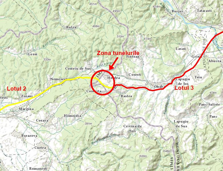 Zona tunelurilor de pe Lugoj - Deva, Foto: Hotnews