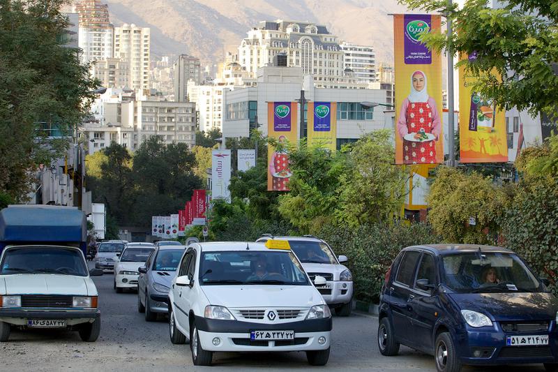 Masini Renault Logan "Tondar" la Teheran, Foto: Renault