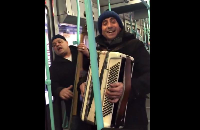 Constantine, Constantine - intr-un tramvai din Geneva, Foto: Captura YouTube