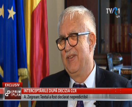 Augustin Zegrean, Foto: Captura TVRplus.ro