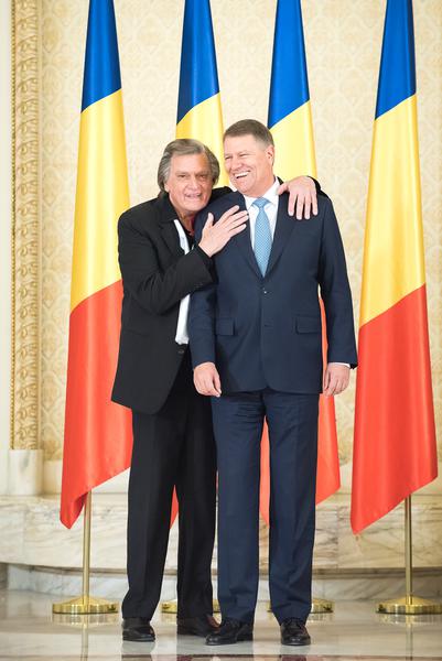 Klaus Iohannis si Florin Piersic, Foto: Presidency.ro