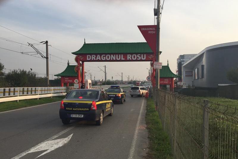 ANAF in operatiune la Dragonul Rosu, Foto: ANAF