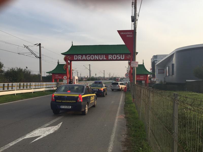 ANAF in operatiune la Dragonul Rosu, Foto: ANAF