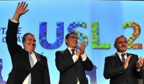 Tariceanu, Ponta si Dragnea , Foto: Agerpres (editat)