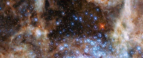 Stele super masive, identificate de Hubble, Foto: spacetelescope.org