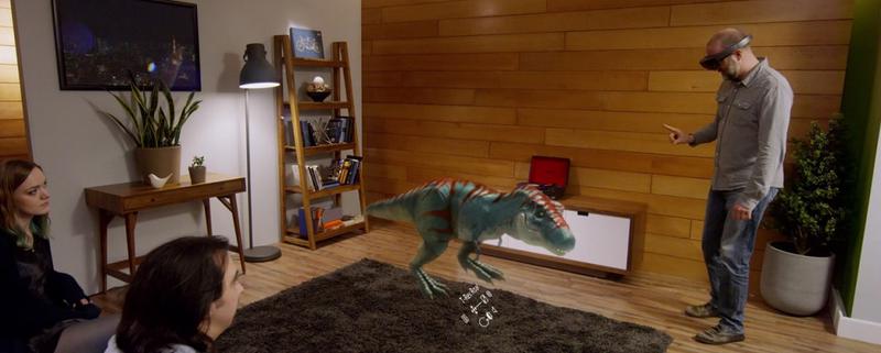 Microsoft HoloLens, Foto: Captura YouTube