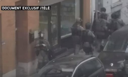 Capturarea lui Salah Abdeslam, Foto: Captura Youtube.com