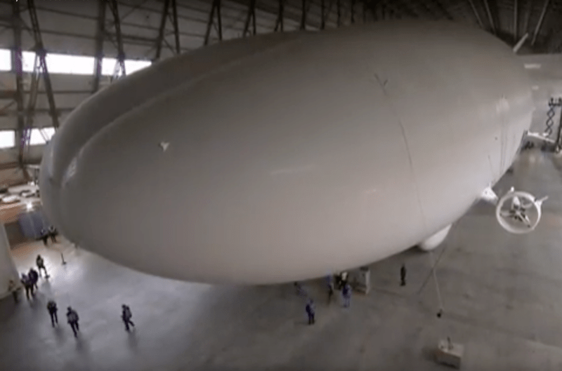 Airlander 10, Foto: Captura euronews