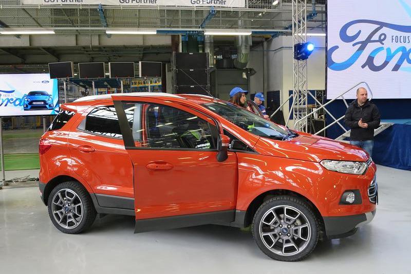 Ford EcoSport, in uzina de la Craiova, Foto: Hotnews